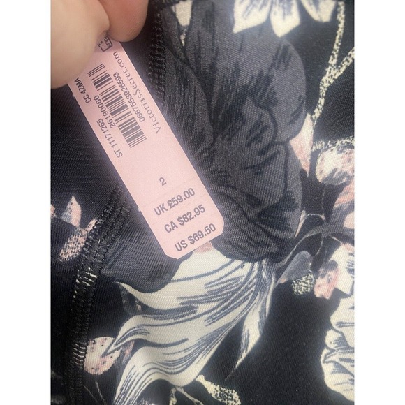Victoria Secret Womens Incredible Essential Legging Size 2 Regular Floral New - Picture 7 of 7